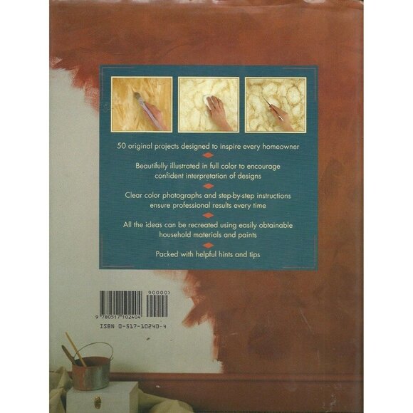 Simply Paint 50 Creative Ideas for Improving Your Home 1994 Hardcover - Picture 2 of 2